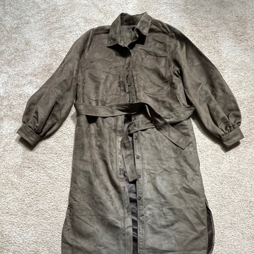 Banana Republic Faux Suede Dress